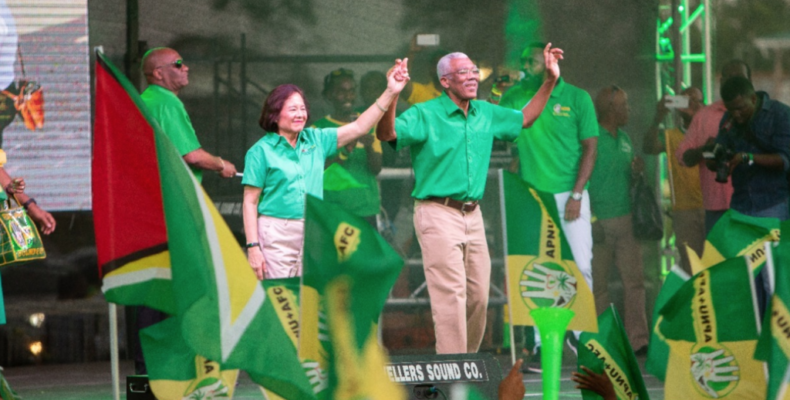 President lays out case for re-election with his vision for Guyana