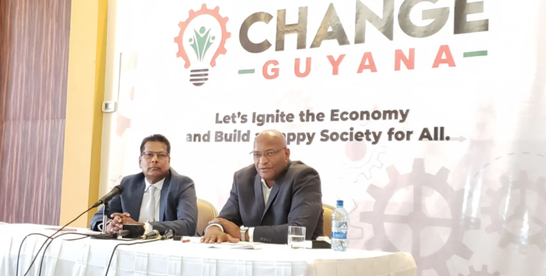 Majority of executive agree to dissolve Change Guyana party