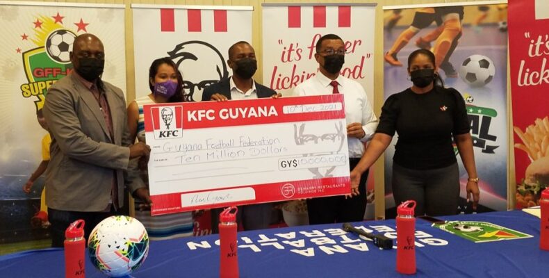 KFC Guyana plugs $10M into GFF/K&S year-end football