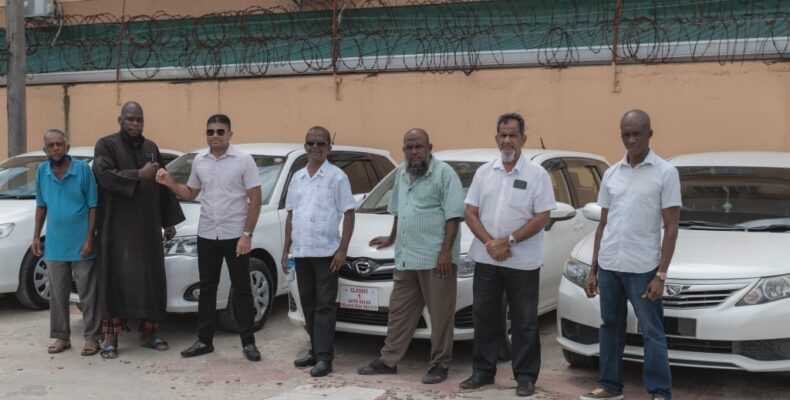 Mohamed’s Enterprise gifts four new cars to citizens