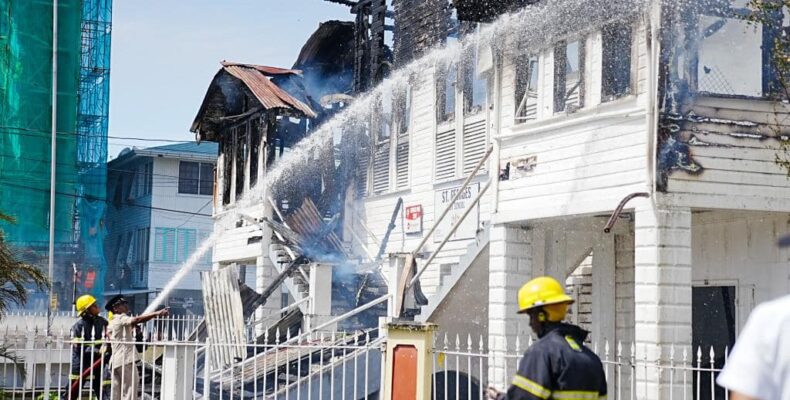 421 students displaced after fire destroys St George’s High School