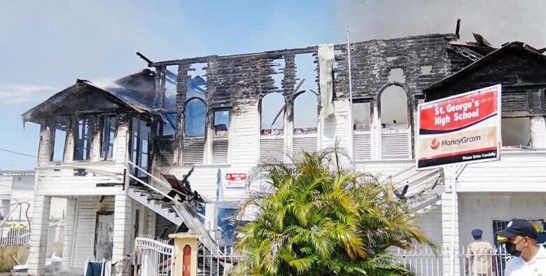 Registration begins Monday for students displaced by St George’s High school fire