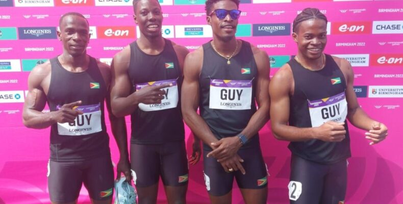 Commonwealth Games: Guyana into men’s 4x100m final