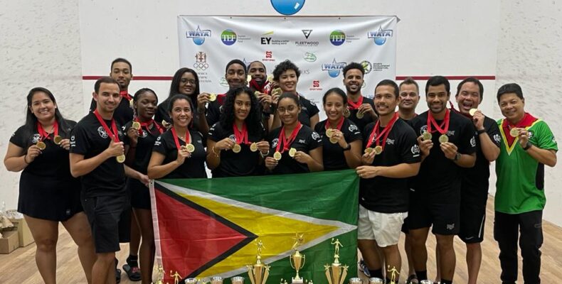 Rampant Guyana retains Senior Caribbean Squash title