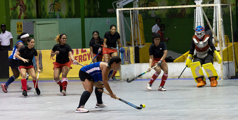 YMCA Old Fort dominate Night 2 of the Lucozade Indoor Hockey tournament