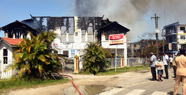 St George’s High fire electrical in origin