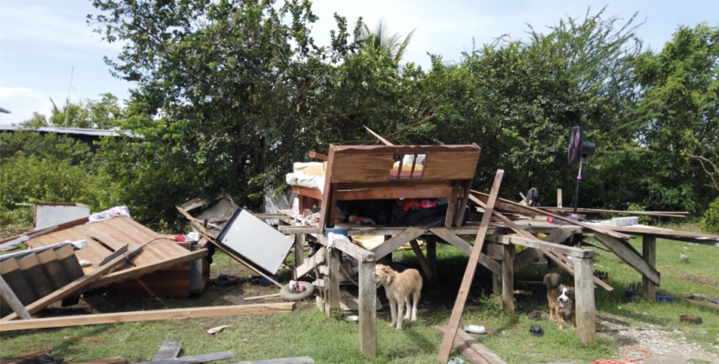 One homeless, others counting losses as squall destroys ECD homes