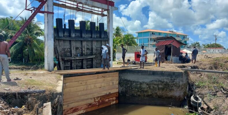 Over 200 households affected as faulty sluice door collapses at Providence