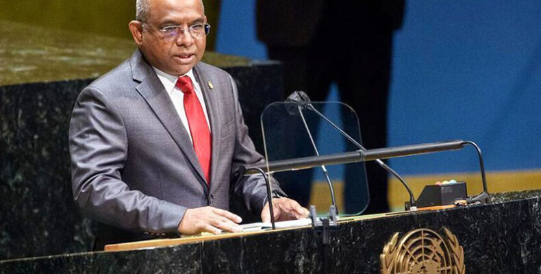 UN General Assembly president in Guyana today