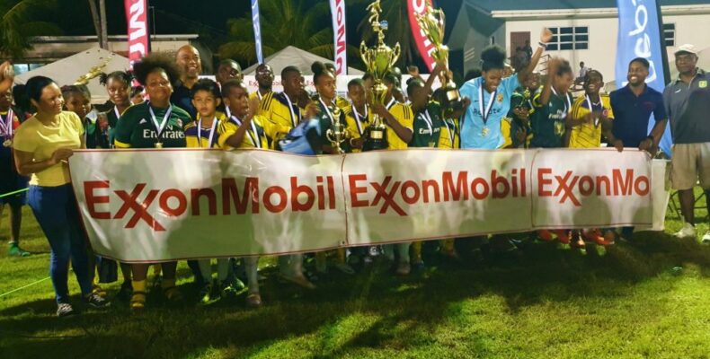 Historic! Charlestown Secondary takes ExxonMobil U-14 football ‘double’